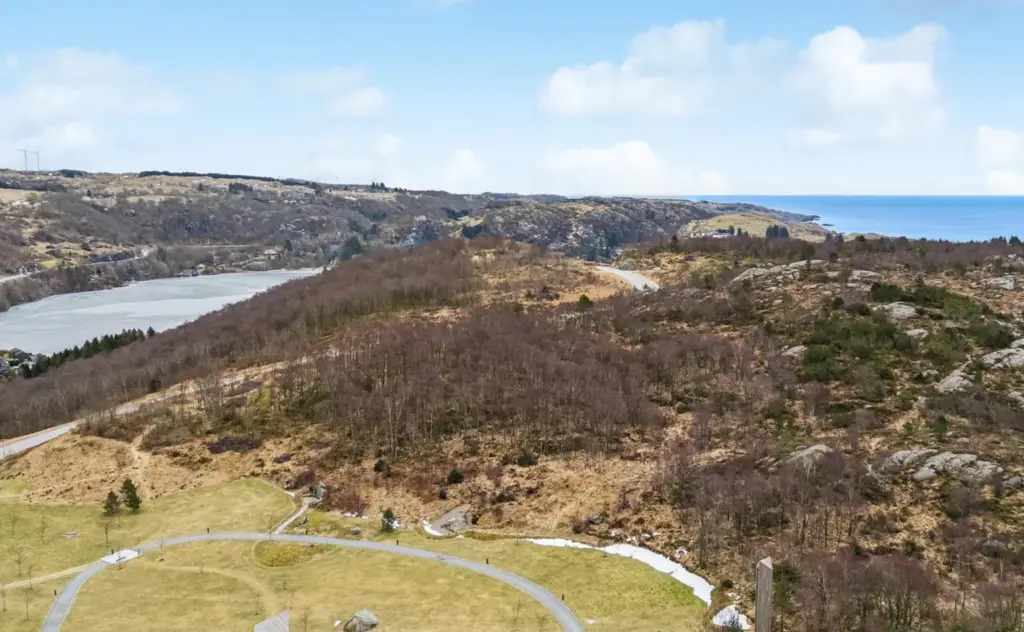 Visualisering av tomt - före
